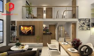 nhà cấp 4 gác lửng